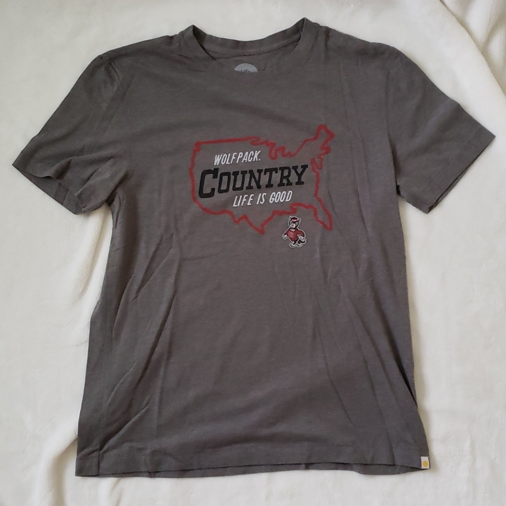NC State Life Is Good WolfPack Country Tee